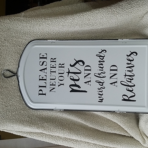 Metal sign - Picture 1 of 5